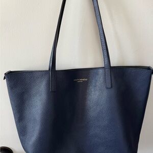Bruno Magli Soft leather tote bag with inside small pocket